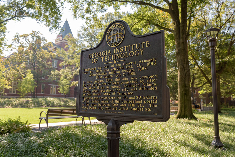 Georgia Tech historical marker
